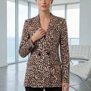 NEW! Leopard Blazer by MARLED Reunited Clothing M